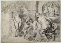 O 030
<br/>
De dochters van Cecrops ontdekken Erichtonius
<br/>
<em>Rubens, Peter Paul (1577-1640) - kopie naar</em>
